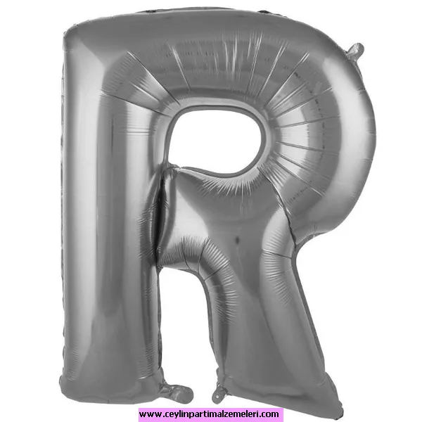 R Gümüş Folyo Balon